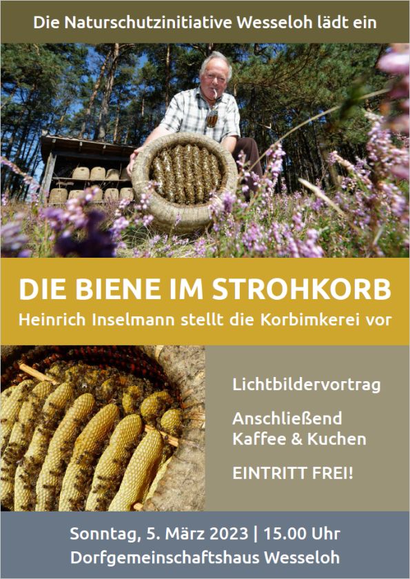 Die Biene im Strohkorb